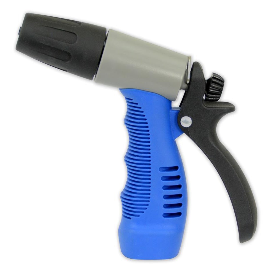 spray nozzles for garden hose Rubber Tip Nozzle with Comfort Grip – HoseCoil